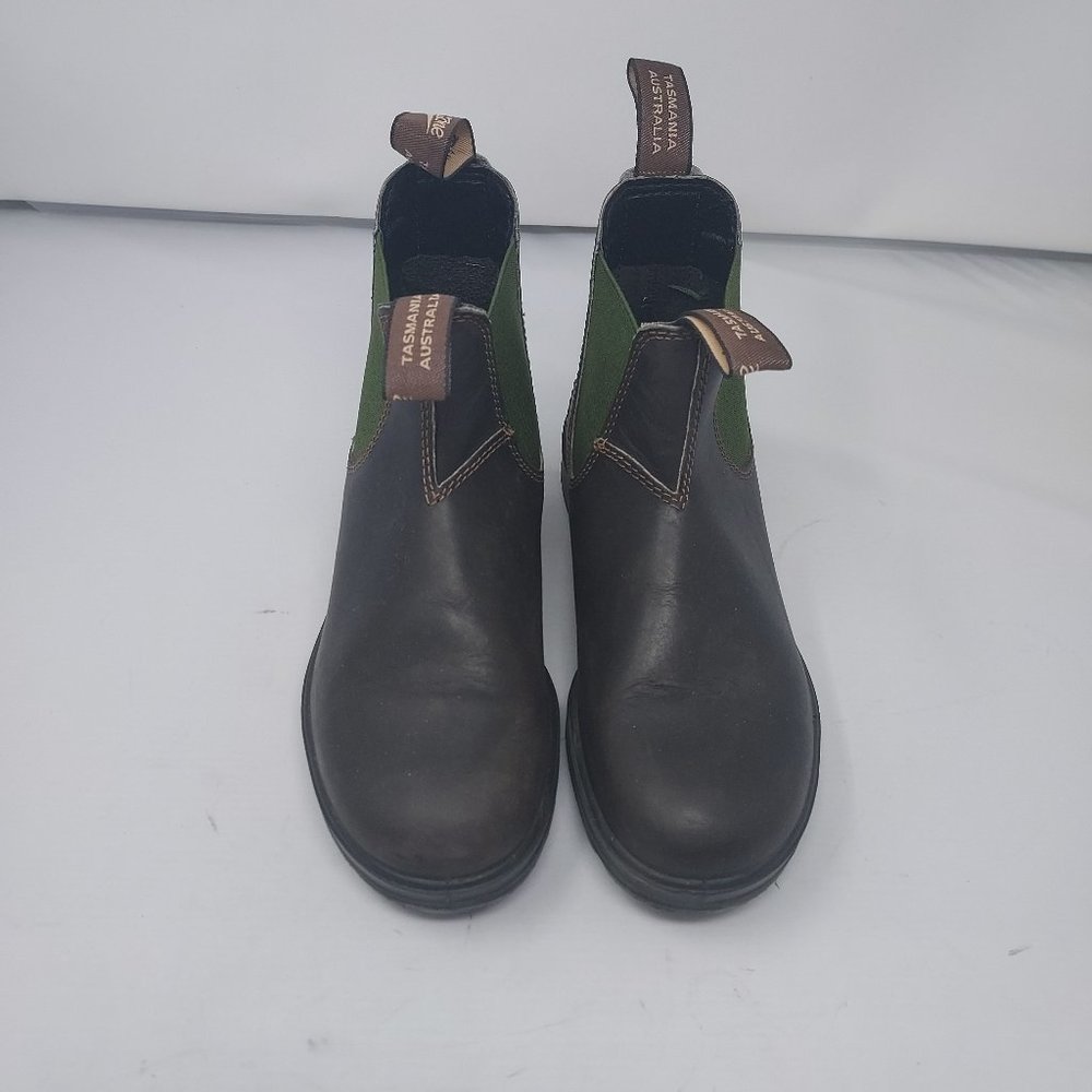 Blundstone Chelsea Brown Green Boot - Picture 6 of 7